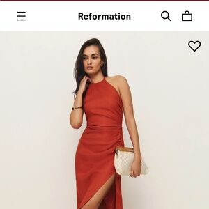 Sadey Linen Dress Reformation